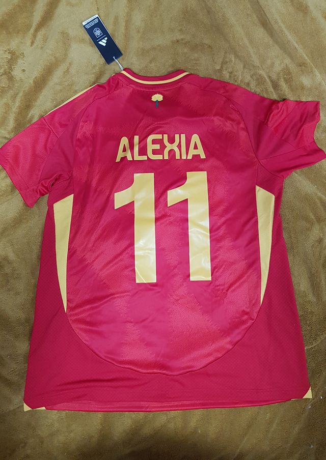 Camiseta España Firmada Alexia Putellas Talla L