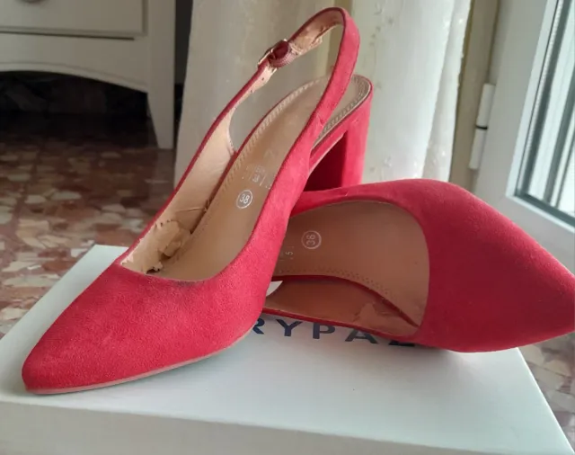 Zapatos de tacón MARYPAZ rojos talla 38