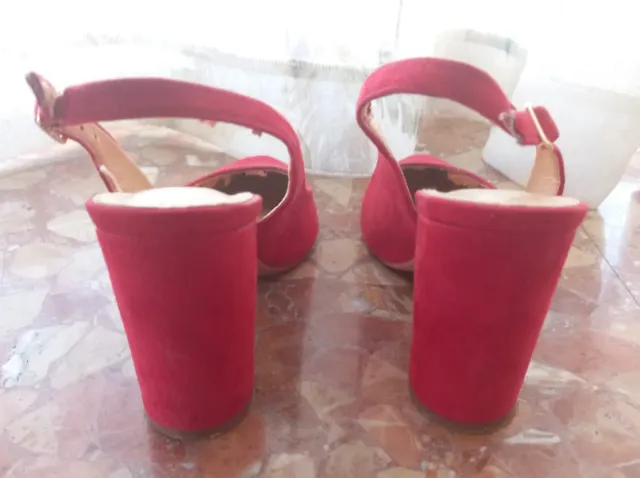 Zapatos de tacón MARYPAZ rojos talla 38