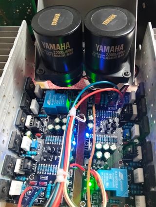 Etapa de potencia Yamaha M-45 modificada 300 VRMS