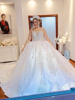 vestido de novia gitana talla 38/40
