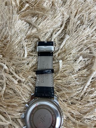 Orologio Breitling Chronograph nero e argento