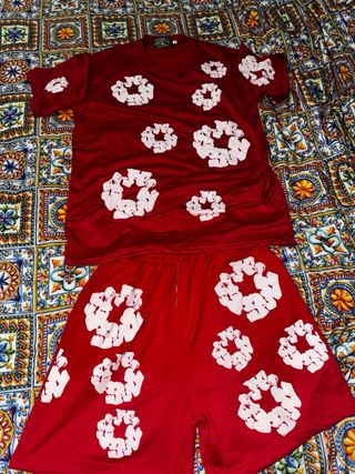 Set Denim Tears Rosso