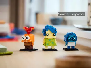 LEGO 40749 Joy, Sadness, Anxiety (Disney/Pixar)