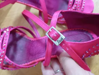 Zapatos de baile Reina con pedrería Swarovski 