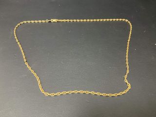 cadena oro 18k 20cm
