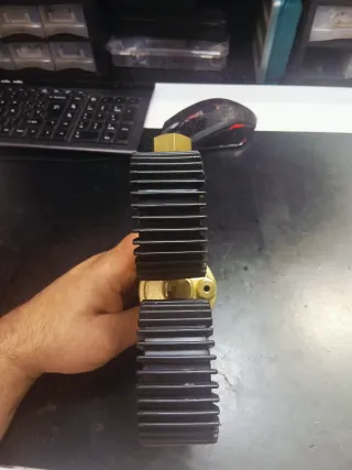 Regulador Presión Gas CO2 Manómetro Latón