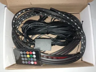 Luces LED Coche RGB + Mando