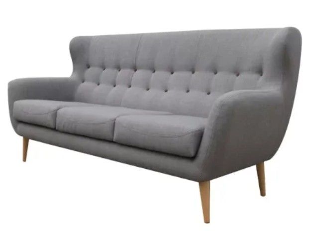 Sofá La Oca Jensen Gris Tela