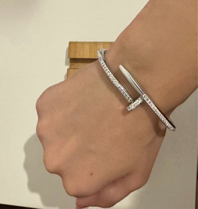 pulsera tornillo tipo cartier