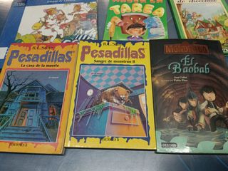 Lote de 15 cuentos infantiles y juveniles, variados