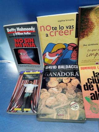 Lote 10 libros, novelas contemporáneas