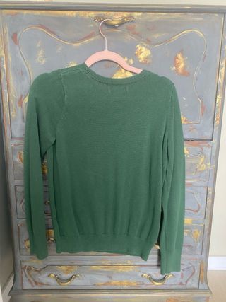 Suéter Hollister Verde Talla M
