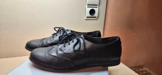 Zapatos Clarks Piel Negros Planos Mujer