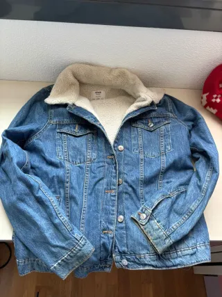 Cazadora vaquera con forro borrego