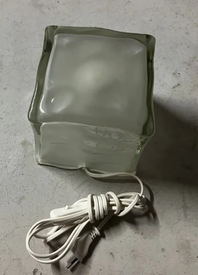 Lámpara de cristal moderna