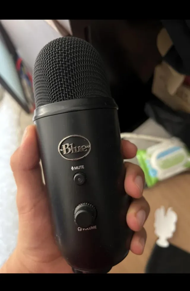 Micrófono NUEVO Blue Yeti/Logitech Negro