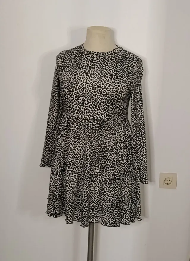 Vestido Leopardo Bershka