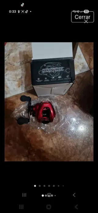 Carrete de pesca Leisure XS