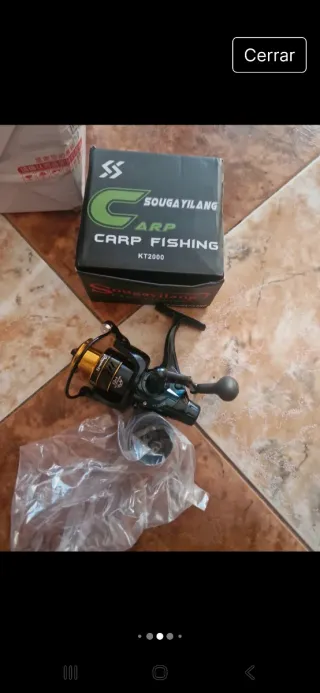 Carrete de pesca Leisure XS