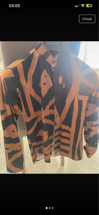 Camicia John Art bambino taglia L