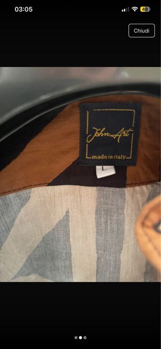 Camicia John Art bambino taglia L