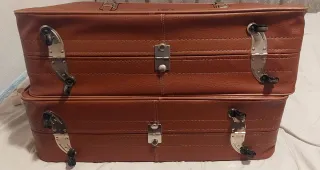 GRANDES Maletas de VIAJE marrones