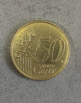 50 céntimos Francia 1999, 2000, 2001 y otras
