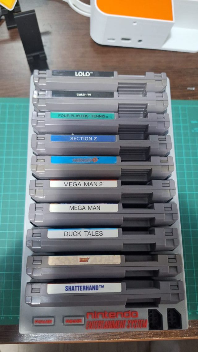 Soporte para juegos Nintendo NES