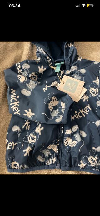 Giacca a vento neonato OVS Disney 6-9 mesi