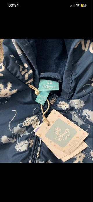 Giacca a vento neonato OVS Disney 6-9 mesi