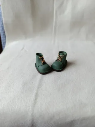 Scarpe Paola Reina in vera pelle verde