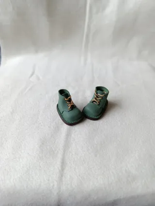 Scarpe Paola Reina in vera pelle verde