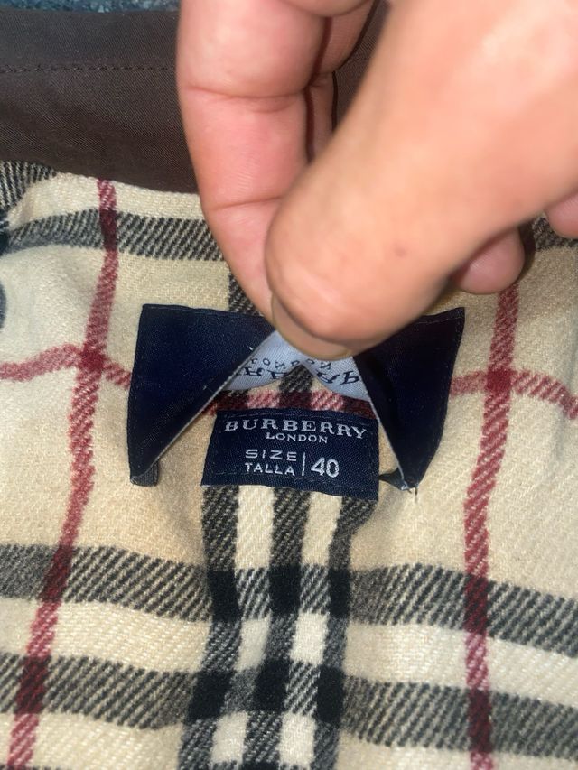 Chaqueta acolchada Burberry Marrón