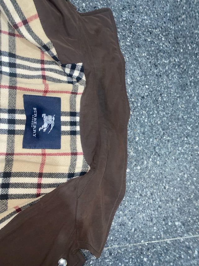 Chaqueta acolchada Burberry Marrón