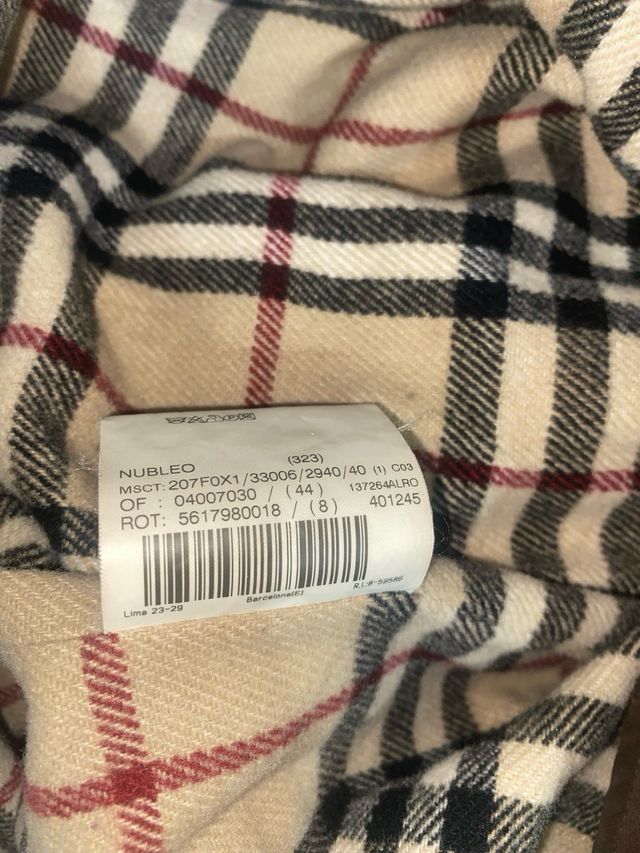 Chaqueta acolchada Burberry Marrón