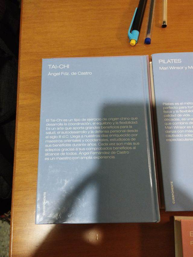 Colección cuerpomete libros de salud y bienestar.