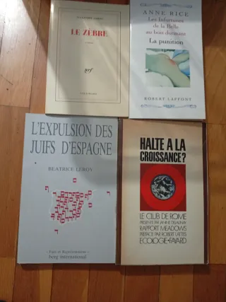 4 libros 10 euros