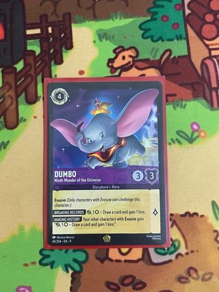 Carta Dumbo Lorcana Fabled 45/204 EN