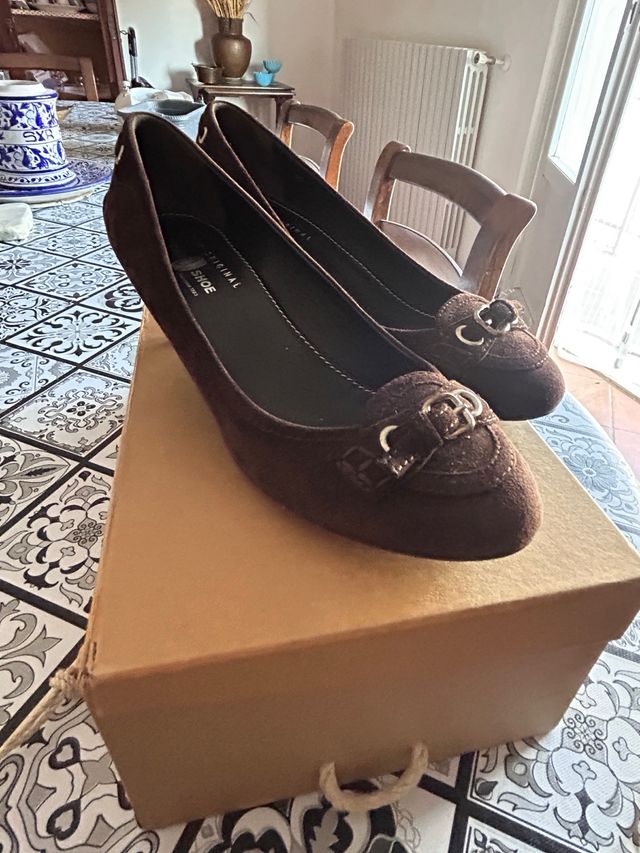 Scarpe CARSHOE camoscio marrone tg.38