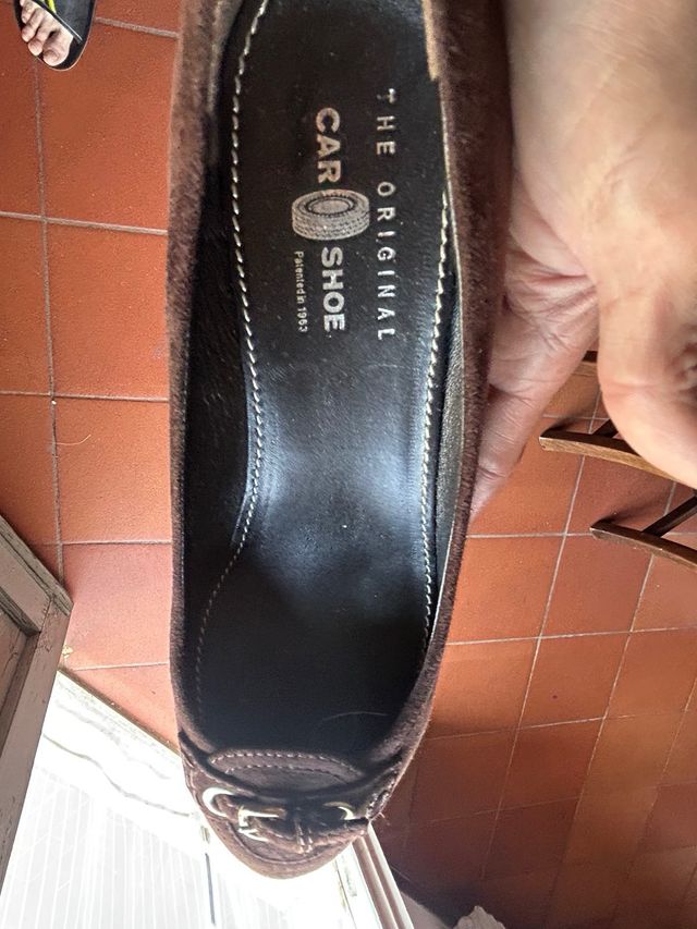 Scarpe CARSHOE camoscio marrone tg.38