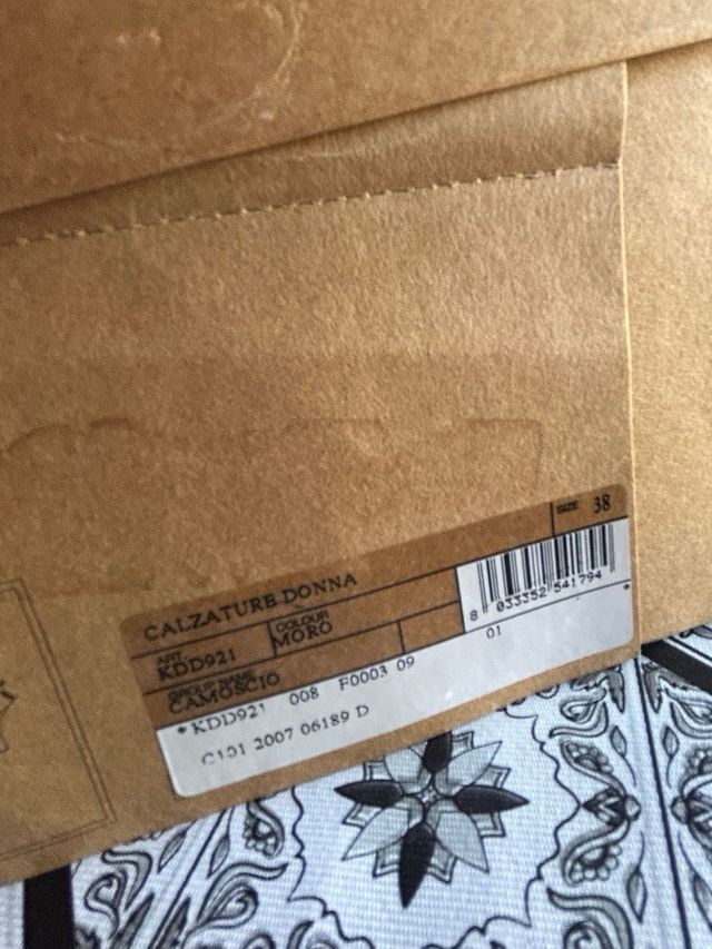 Scarpe CARSHOE camoscio marrone tg.38