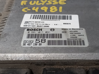 CENTRALITA MOTOR UCE FIAT ULYSSE (179) RHW 028101