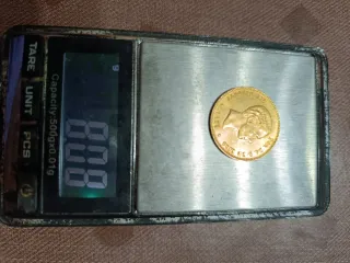 Moneda 25 Pesetas Oro 1878 Alfonso XII