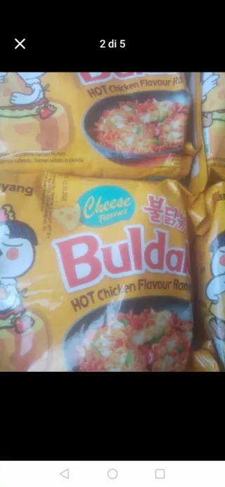 Buldak & Knorr Asia Beef Taste Noodles