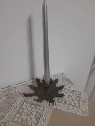 Portacandela in ottone