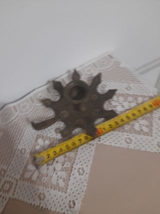 Portacandela in ottone