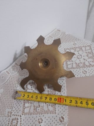 Portacandela in ottone