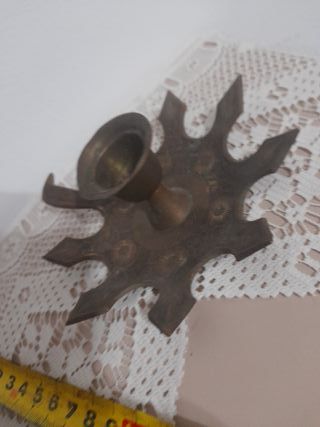 Portacandela in ottone