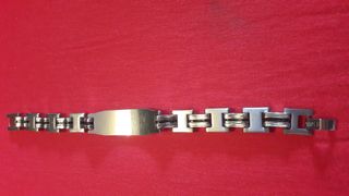 Pulsera esclava grabada maria